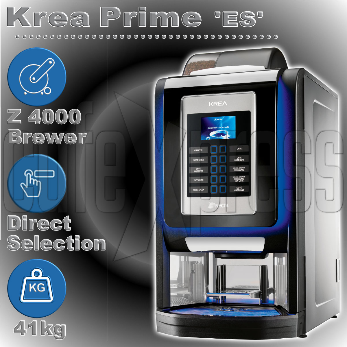Necta KREA PRIME 'ES' 12oz Coffee Machine